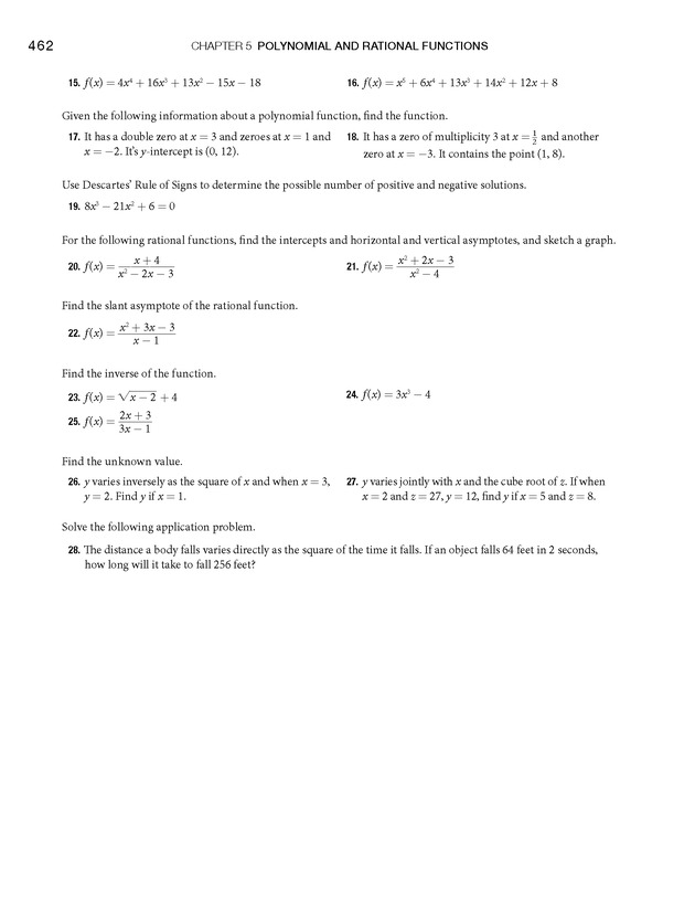 Algebra and Trigonometry - Front Matter 480